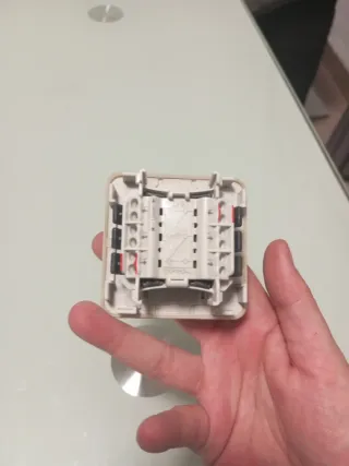 Doble Conmutador Doble Legrand Plexo Descatalogado