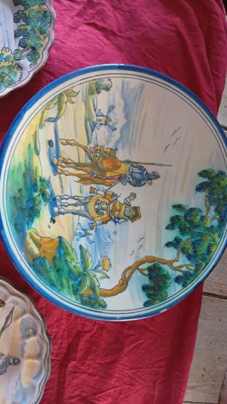 4 Antichi piatti Talavera