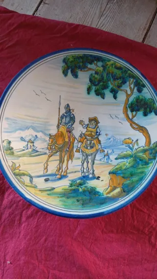 4 Antichi piatti Talavera