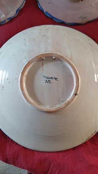 4 Antichi piatti Talavera