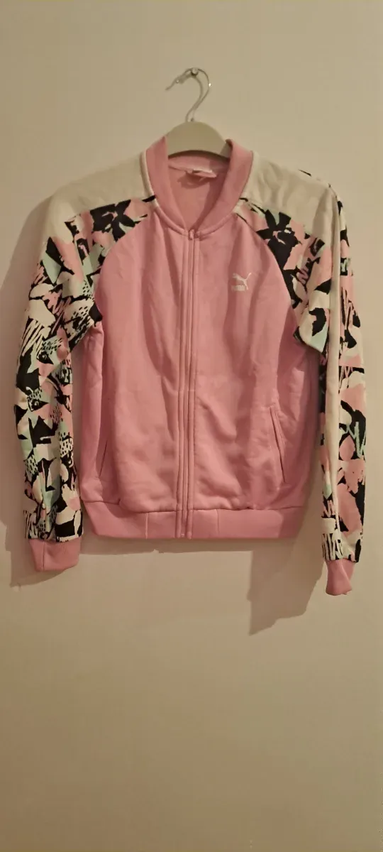 Chaqueta Deportiva Rosa PUMA T.13/14