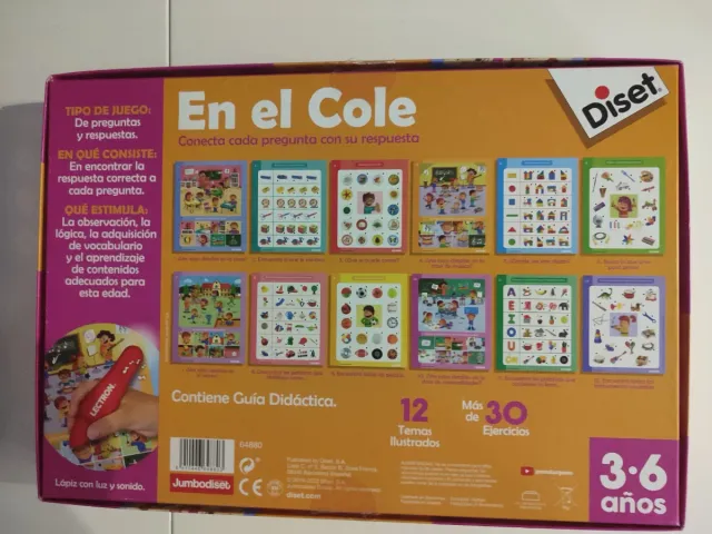 Juego Lectron En el Cole Diset