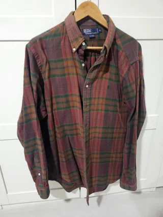 Camisa Polo Ralph Lauren XL Tartán