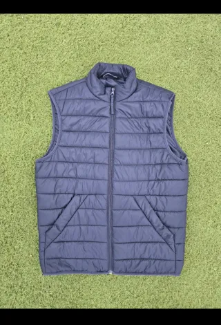 Chaleco acolchado Zara azul
