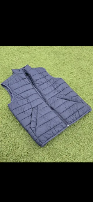 Chaleco acolchado Zara azul