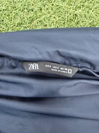 Chaleco acolchado Zara azul