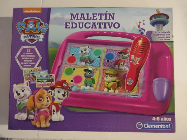 Maletín Educativo Paw Patrol Clementoni