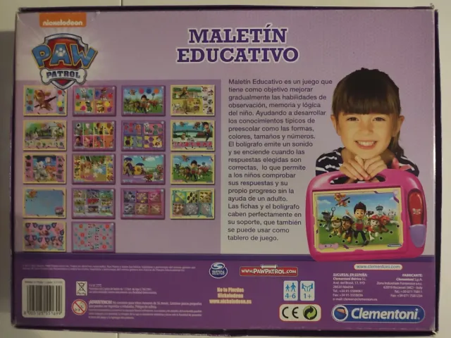 Maletín Educativo Paw Patrol Clementoni