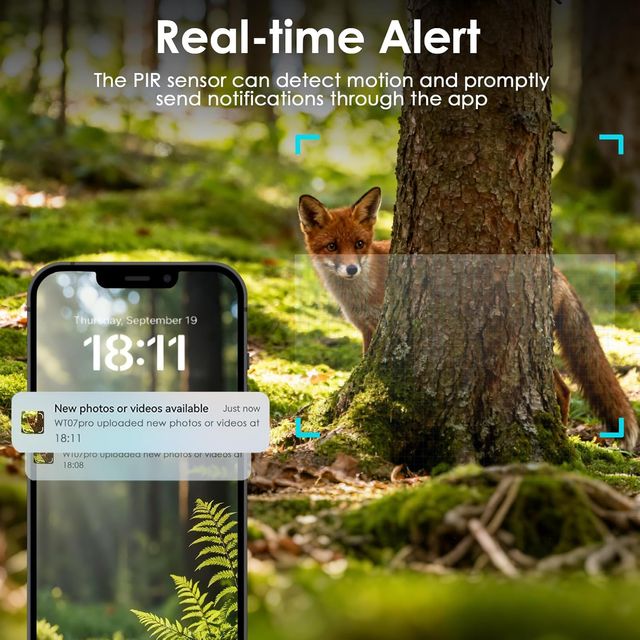 Fotocamera da Caccia WOLFANG 4G con Pannello Solare e SIM