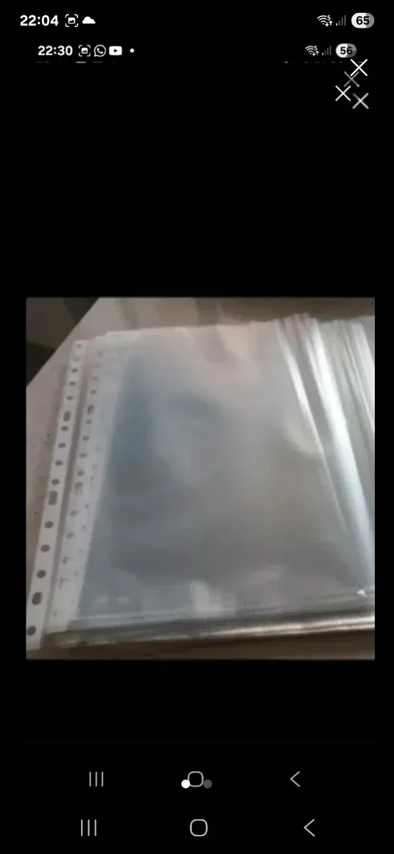 Carpetas Archivadoras Transparentes