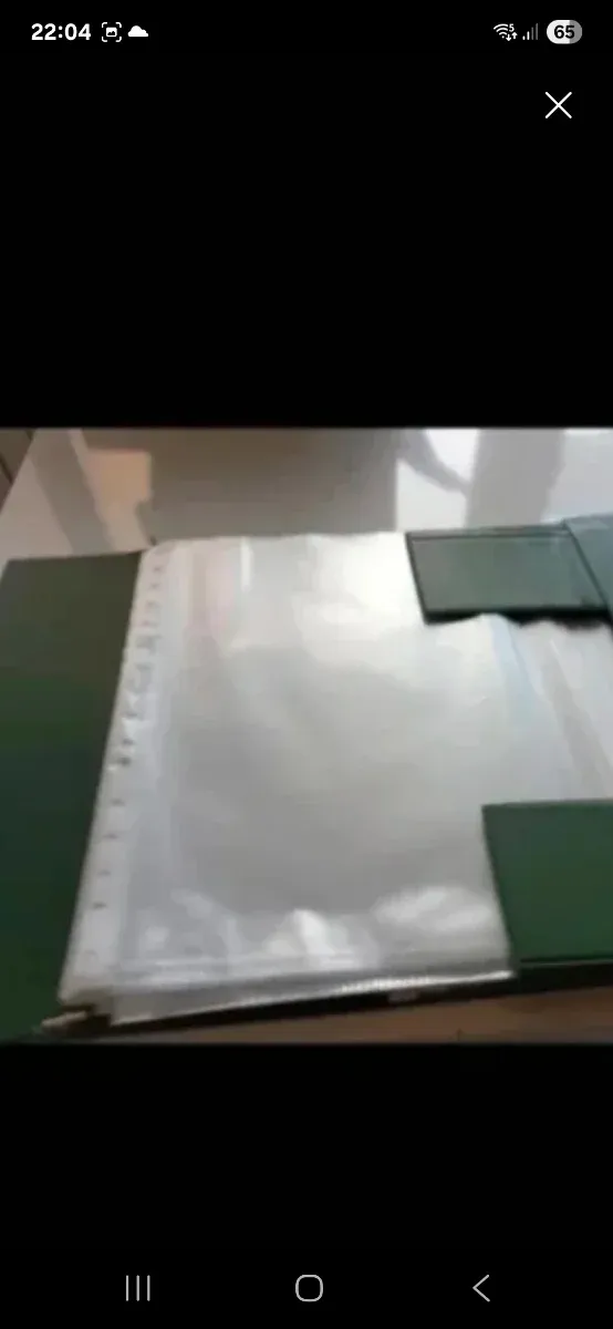 Carpetas Archivadoras Transparentes