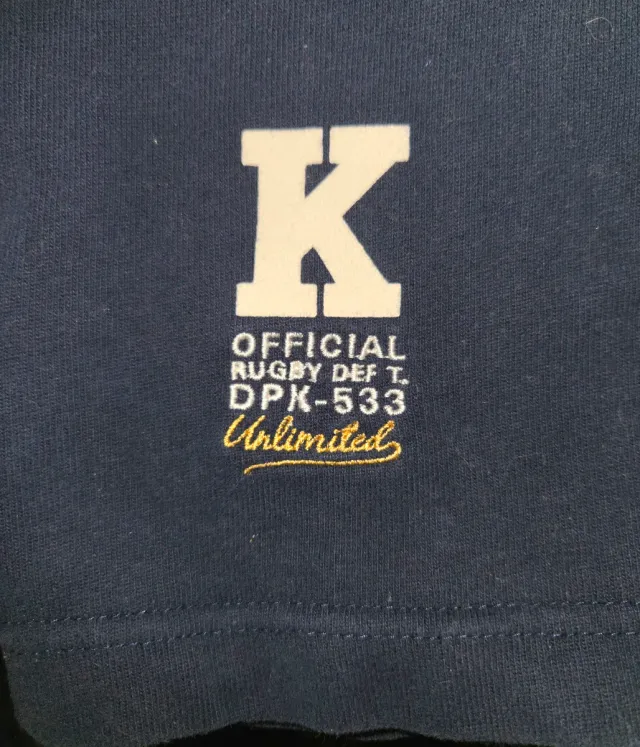 Polo Rugby Kevingston Manga Larga Talla XXL