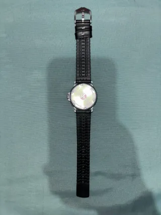 Reloj Seiko Cronógrafo Plata y Negro