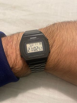 Orologio Casio Vintage  Nero Illuminator