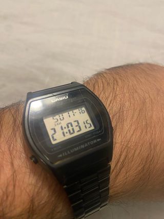 Orologio Casio Vintage  Nero Illuminator