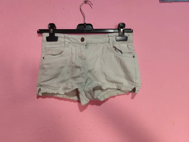 Shorts niña beige