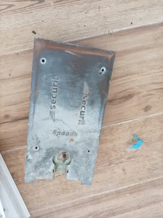 Puerta de cristal con motor