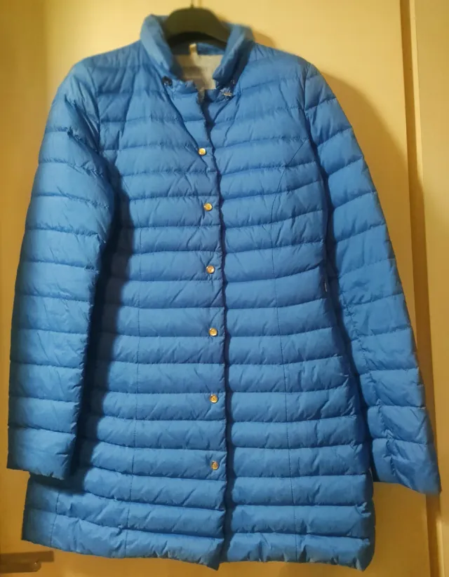 Piumino Geospirit turchese