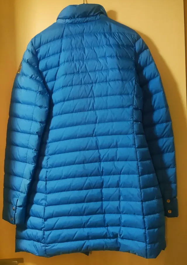 Piumino Geospirit turchese