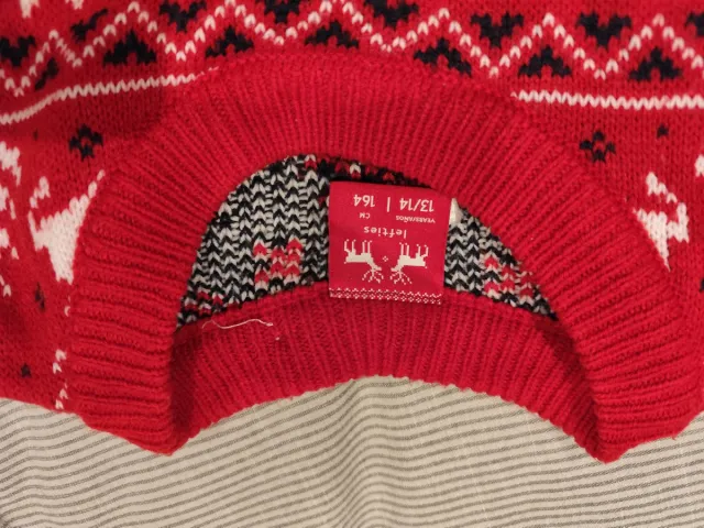 Jersey Navidad Lefties Rojo y Blanco