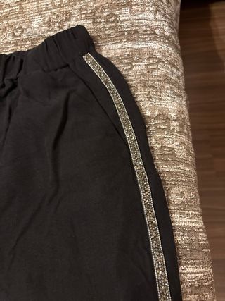 Pantalón vestir negro Zara