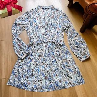 Vestido estampado pasley