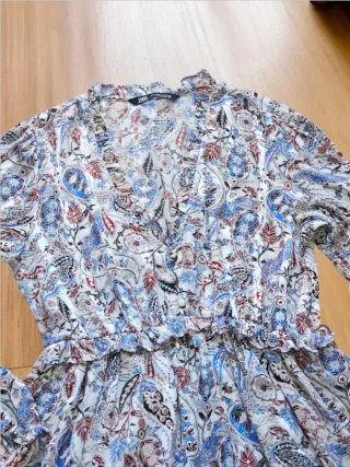 Vestido estampado pasley