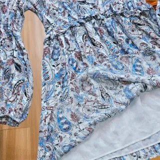 Vestido estampado pasley