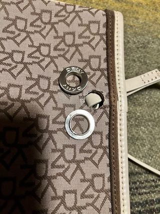 Bolso DKNY Beige y Marrón