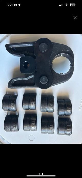 Mordaza multicapa con casquillos