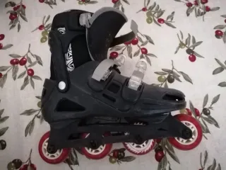 Patines en línea con casco y bolsa