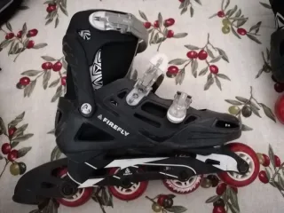 Patines en línea con casco y bolsa