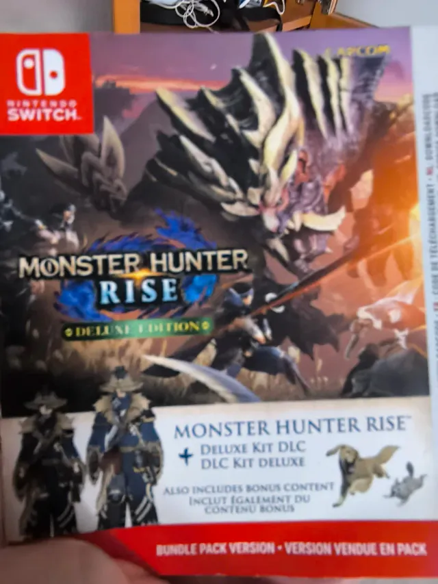 Nintendo Switch Monster Hunter Rise Edição Especial