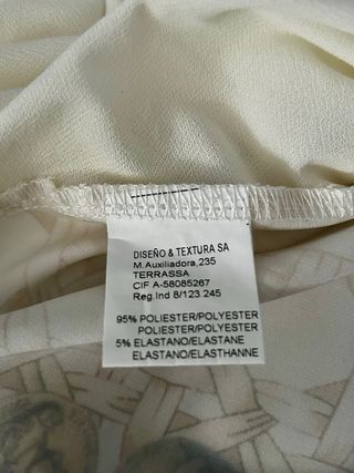 Anna Mora Brunella Camiseta tirantes talla 48