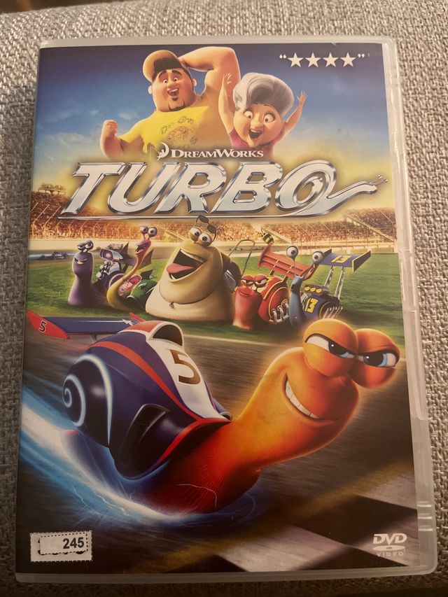 DVD Turbo (Animato, Familiare, Per Bambini)