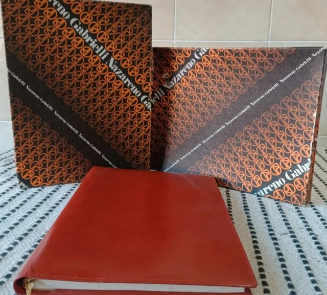 Portadocumenti pelle + agenda Nazareno Gabrielli