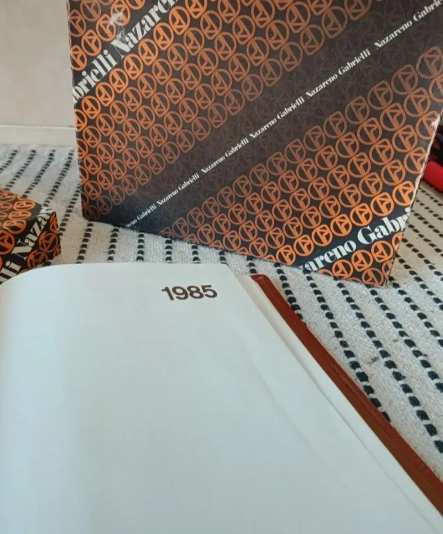 Portadocumenti pelle + agenda Nazareno Gabrielli