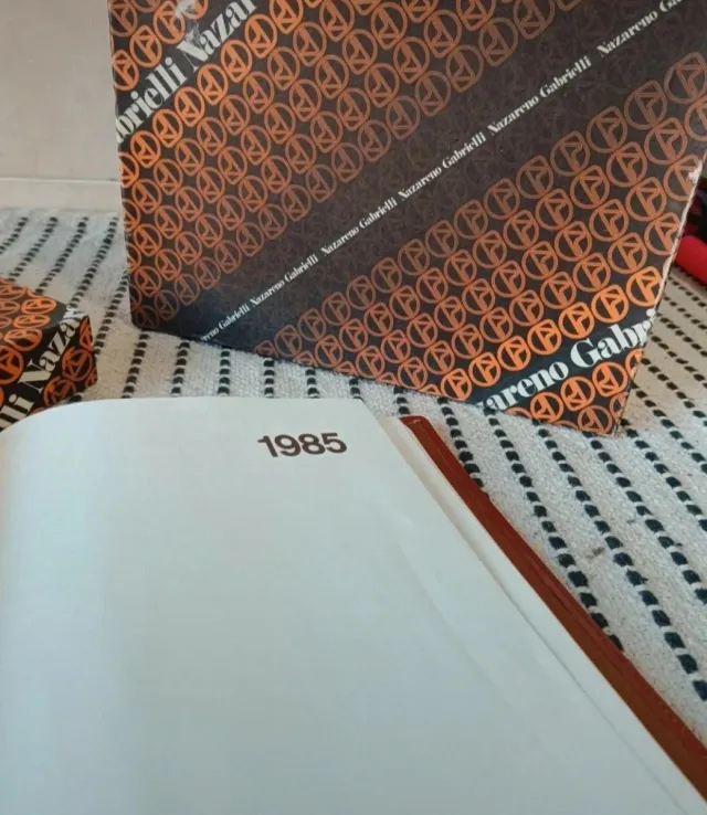 Portadocumenti pelle + agenda Nazareno Gabrielli