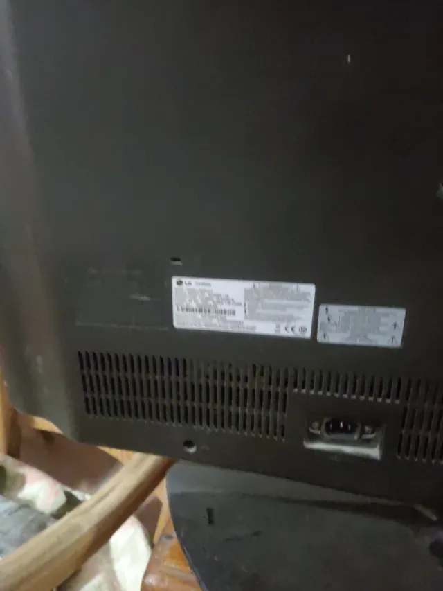 Televisión LG Negra