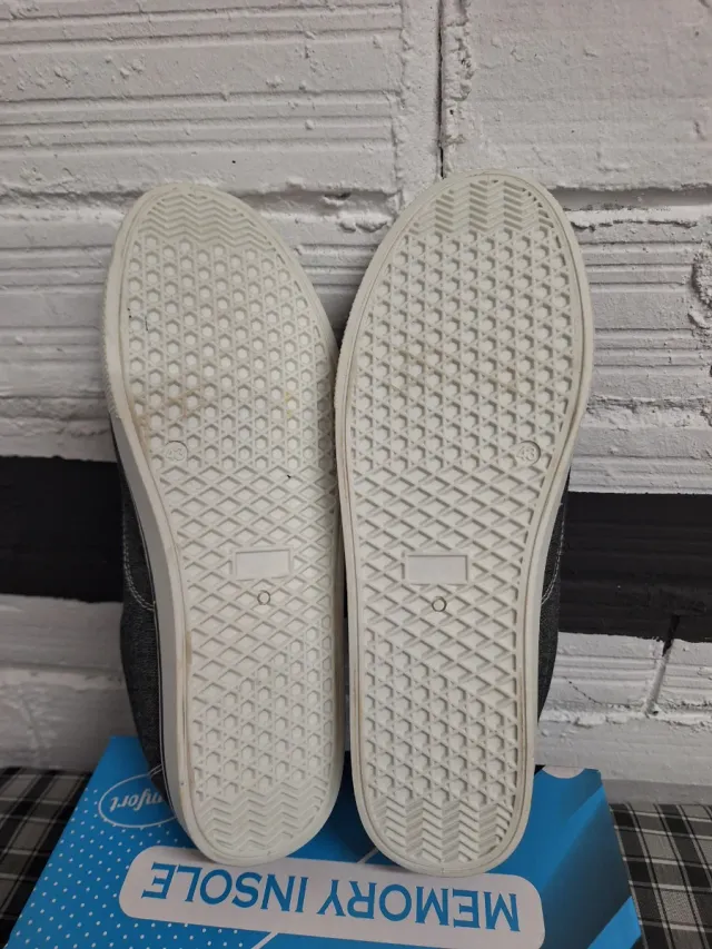 Calzado Hombre Gris Talla 43