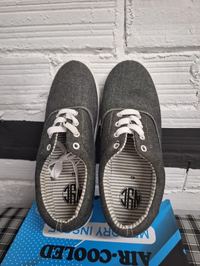 Calzado Hombre Gris Talla 43