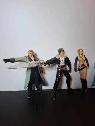 Lote Figuras Final Fantasy VIII Bandai 1998