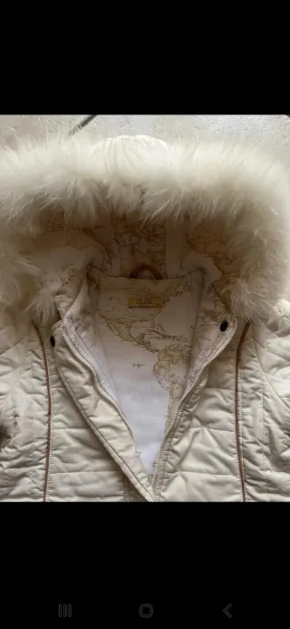 Piumino bambina con cappuccio