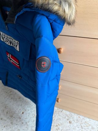 Chaqueta Geographical Norway Azul Hombre