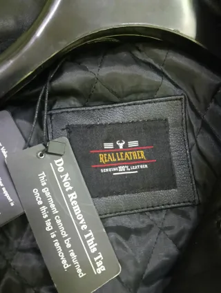 Chaqueta de piel alta calidad