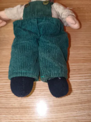 Coppia di bambole in porcellana vintage