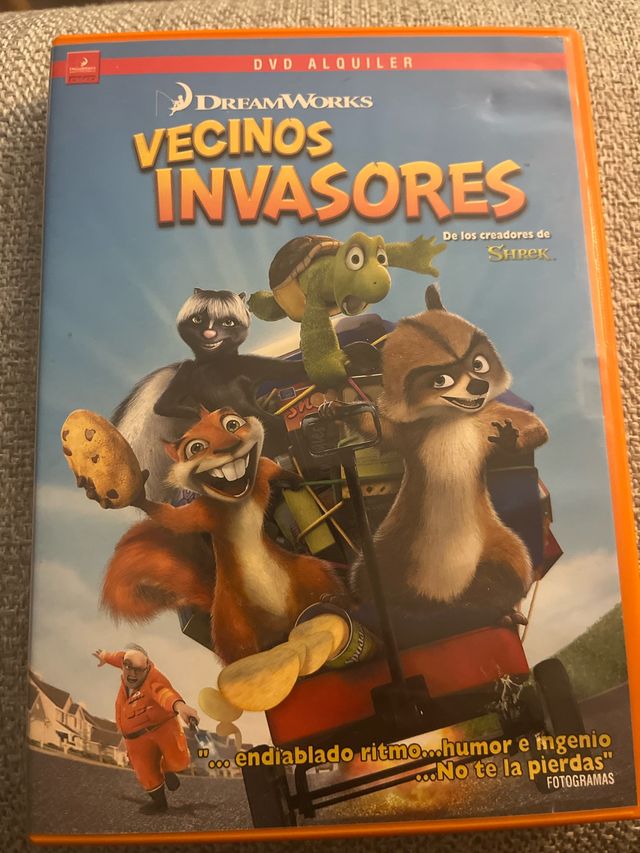 Vecinos Invasores DVD