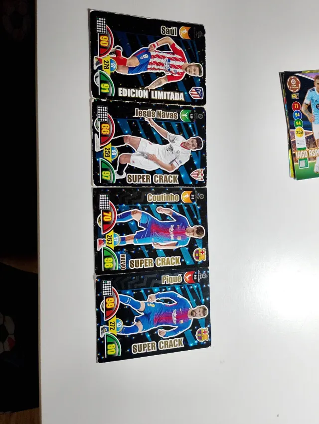 Supercracks 2017-2018 Colección Cartas Fútbol