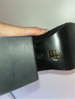 Stivaletti tacco alto neri