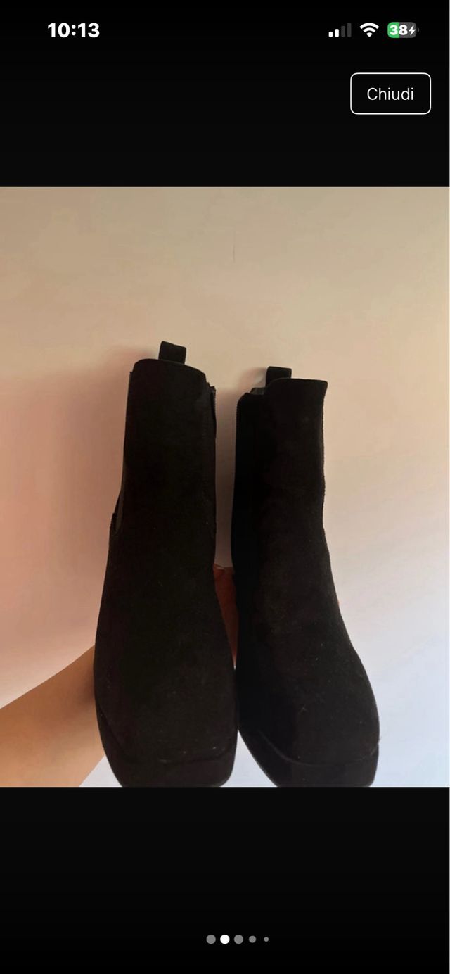 Stivaletti tacco alto neri